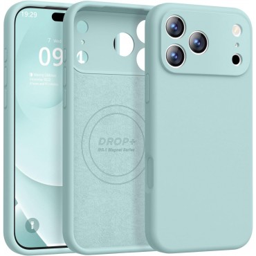 iP 17 Pro Liquid Silicone Shockproof Case (mint)