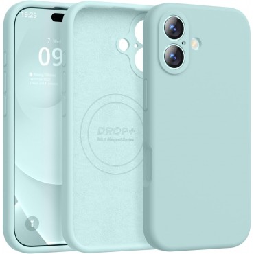 iP 17 Liquid Silicone Shockproof Case (mint)