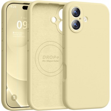 iP 17 Liquid Silicone Shockproof Case (yellow)