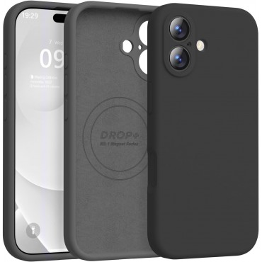 iP 17 Liquid Silicone Shockproof Case (black)