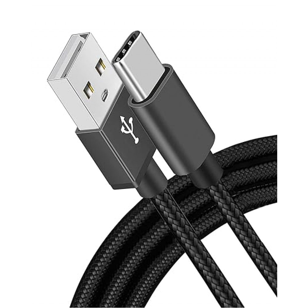 USB C Fast Charging Cable Black 